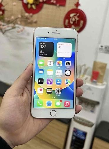 IPhone 8 Plus, 64 GB, White Titanium, Barmaq izi lalafo.az -da IPhone 8 Plus, 64 GB, White Titanium, Barmaq izi