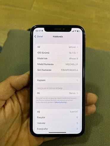 iphone 8 plus ekran: IPhone X, 256 GB, Space Gray — 3