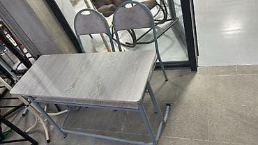 plasmas oturacaqlar: Dördbucaq masa, 2 stul — 3