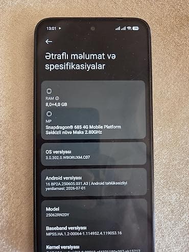 xiaomi pad 6 pro: Redmi 256 GB, rəng - Qara — 5