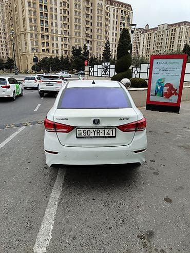 Changan: Changan Alsvin sedan - Kuzov: 4 qapılı sedan, ağ rəng - Mühərrik — 3