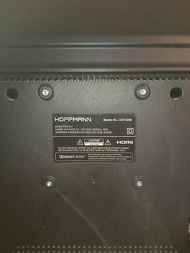hdmi̇: Televizor Hoffmann LED ekran 32" — 3