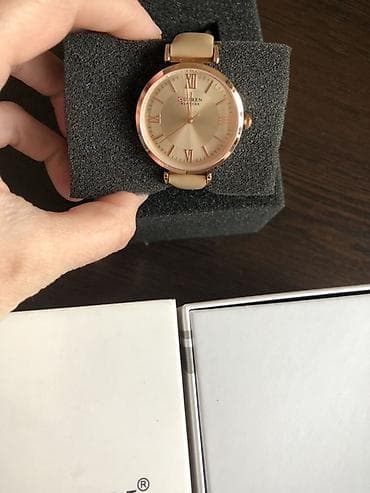 qol satı: Yeni, Qol saatı, Curren, rəng - Bej — 5