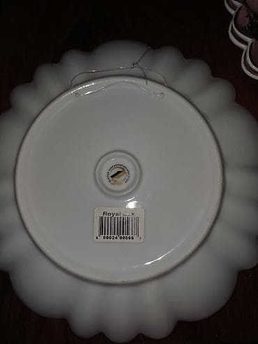 eşya: Boşqablar, rəng - Çəhrayı, Farfor — 4