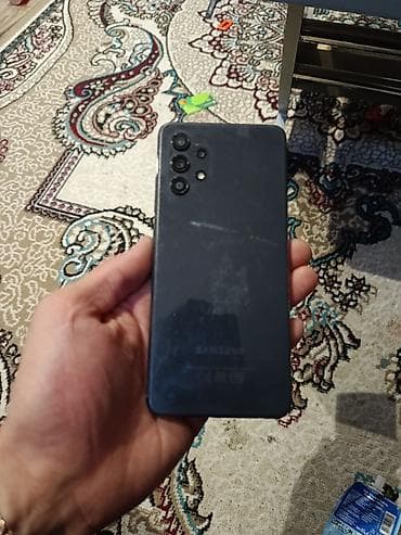 Samsung Galaxy A32, 64 GB, rəng - Qara, Barmaq izi