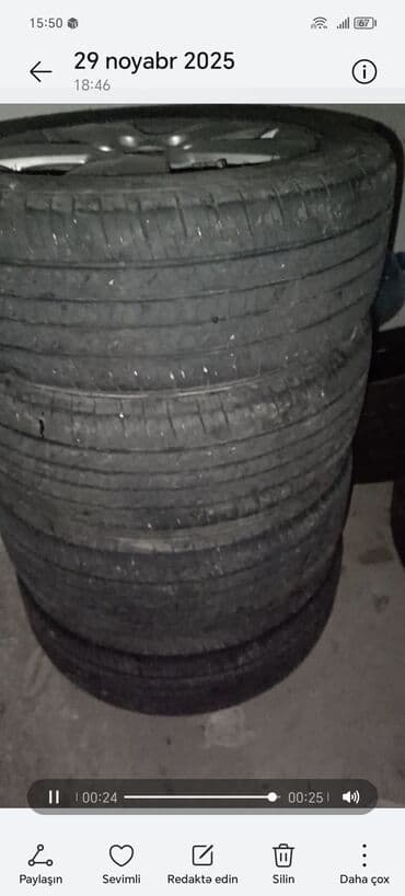 teker temiri: İşlənmiş Disk təkər Mercedes-Benz 215 / 55 / R 16, 5 Boltlu — 6