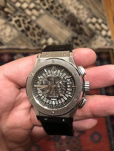 ilham eliyev saati: Qol saatı, Hublot, rəng - Qara — 7