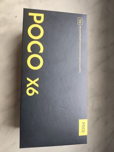 telfolar: Poco X6, 256 GB, rəng - Mavi, Barmaq izi — 5