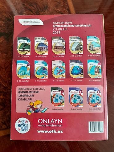 Kitablar və jurnallar: İngilis dili Testlər 11-ci sinif, DİM, 1-ci hissə, 2023 il — 2