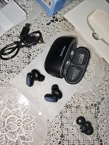 Qulaqcıqlar: Yeni Simsiz (Bluetooth) Qulaqcıqlar, Philips, rəng - Qara — 6