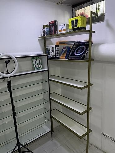 Metal karkaslı divar tipli vitrin rəf sistemi - Tip: Divara — 2