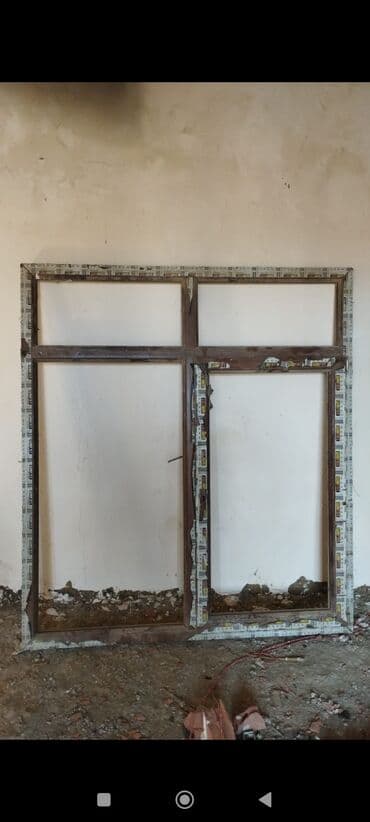 Plastik (PVC) pəncərə çərçivələri - Material: PVC profil (üzərində