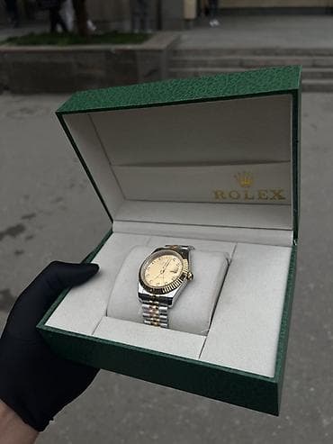 saat ev ucun: Qol saatı, Rolex, rəng - Qızılı — 2