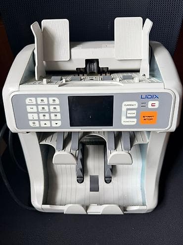 Кассовое оборудование: LIDIX pul sayma aparatı Xüsusiyyətlər: - İki bölməli üst yükləmə və — 1