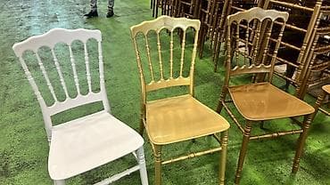 oturacaglar: Qonaq otağı üçün, Qatlanmayan, rəng - Ağ Stul — 5