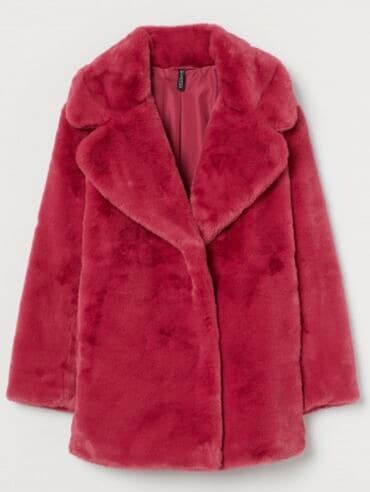 dublyonka dublonka дублёнка: Palto, H&M, M, rəng - Qırmızı — 1