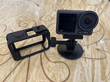 smart android box: Ekşn-kamera DJI Osmo Action 3 ✅ 4K / 120 FPS ultra keyfiyyətli video — 3