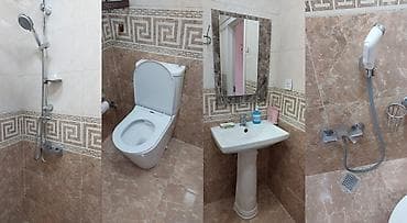 moyka hamam: Santexnik avadanliqlari: Unitaz + Moyka + Smesiteller + Dush Shekilde — 1