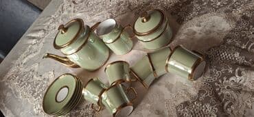 qedimi qab qacaq: Çay dəsti qədimi.yeni kimidir.çaşkanın birində kiçik qopma var.lakı — 1