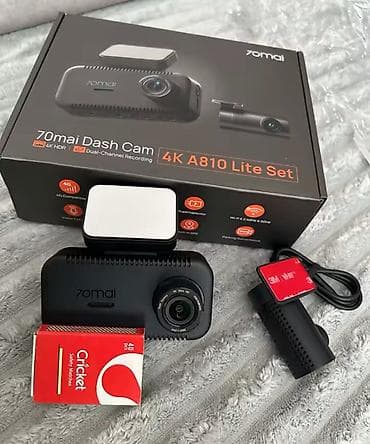 videoregistrator: 70mai Dash Cam 4K A810 Lite Set – ikikanallı avtomobil registratoru - — 5