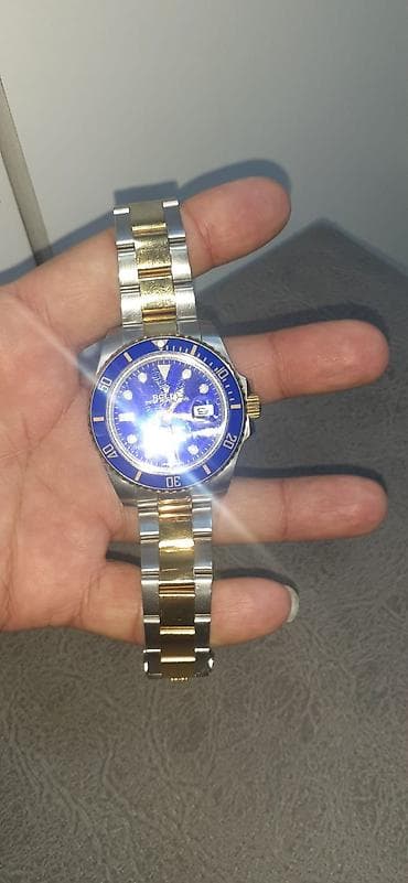 kol saati: Yeni, Qol saatı, Rolex, rəng - Göy — 3