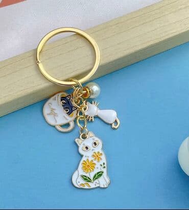 firuzəyi rəng: Pişik brelok — 1