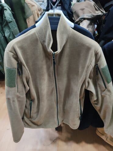 jaketler qadin ucun: Məhsul: Fleece jaket - Material: qalın, yumşaq fleece parça – — 1