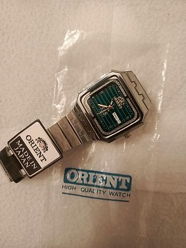 stolustu saat: Yeni, Qol saatı, Orient, rəng - Boz — 1