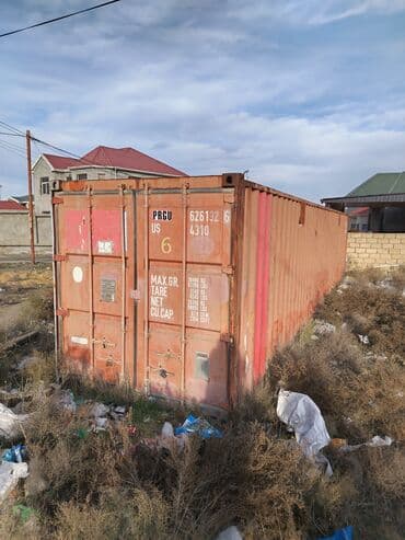Оборудование для магазинов: 40 ft dəniz konteyneri - Ölçü: təxmini 12 m uzunluq, 2.4 m en, 2.6 m — 1