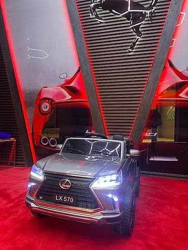 elekt: Uşaq elektro avtomobili – Lexus LX 570 stili - Korpus: iri SUV — 2