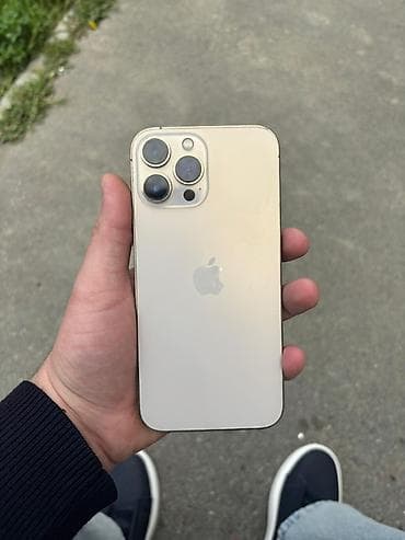 iphone 13 pro max qiymeti 2 ci el: IPhone 13 Pro Max, 256 GB, Qızılı, Face ID — 2