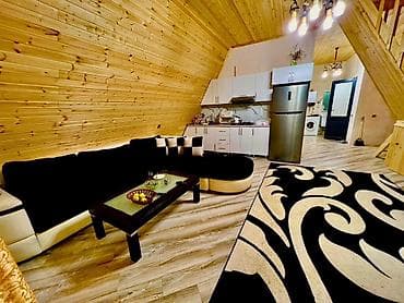 qara qarayev m: Kirayə üçün taxta interyerli komfortlu A-frame tipli təmizlikli ev — 7