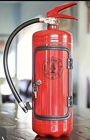 yanğınsöndürən balon: Unikal gizli mini-bar – yanğınsöndürən görünüşlü metal şkaf - Dizayn — 3