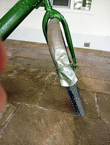 yığılmış velo: Velosiped üçün ön palçıq qoruyucusu - Material: metal (əlavə — 1