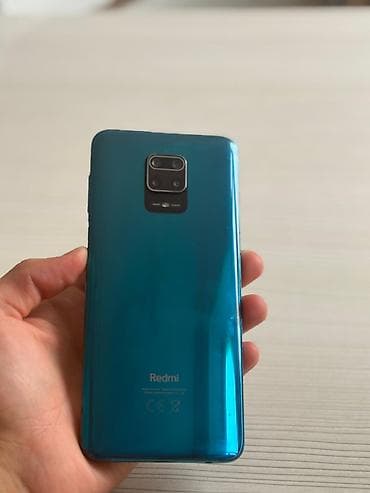 pc ana plata: Redmi Note 9S, 64 GB, rəng - Mavi, Barmaq izi — 1