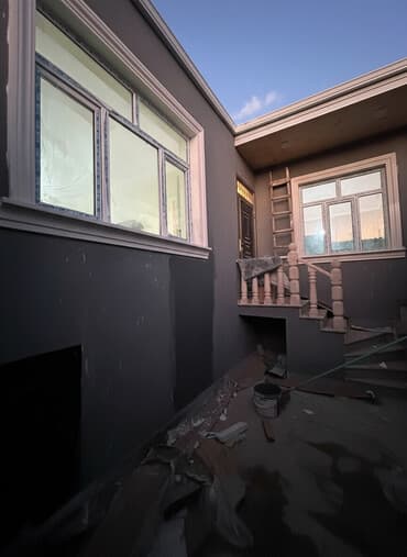 sumqayitda 3 otaqli evlerin qiymeti: Binəqədi qəs. 3 otaqlı, 90 kv. m, Kredit yoxdur, Yeni təmirli — 1