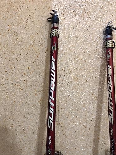 ovcular: Balıq tutmaq üçün 2 ədəd teleskopik qamış dəsti - Marka/model — 8