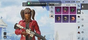 şexsi eşyalar: PUBG Mobile hesabı – kosmetik əşyalar və skinlər toplusu — 3