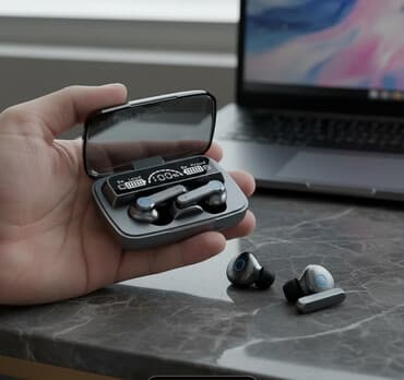 honor x8a qiymeti irşad: Yeni Simsiz (Bluetooth) Qulaqcıqlar, Sigma mobile, rəng - Qara — 1