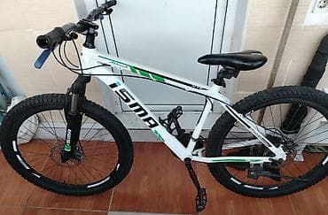 ISMA Akkord MTB velosipedi - Çərçivə: alüminium, ağ-yaşıl-qara