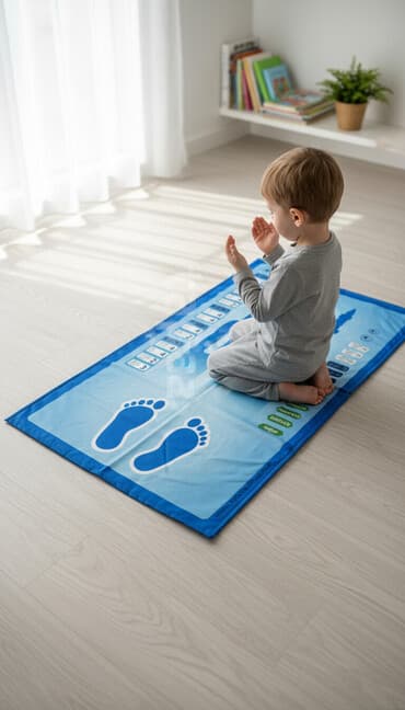 Uşaq namaz səccadəsi – interaktiv öyrədici model Xüsusiyyətlər: - lalafo.az -da Uşaq namaz səccadəsi – interaktiv öyrədici model Xüsusiyyətlər: -