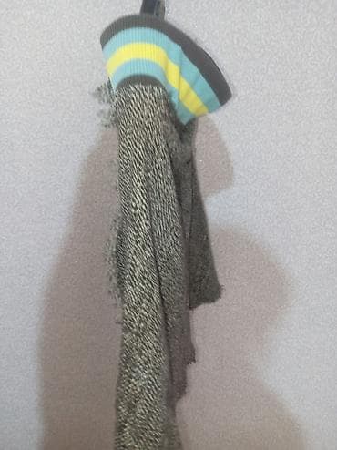 Женская одежда: Qadın ətəyi - Rəng: Tünd boz melanj - Material: Yumşaq, toxuma parça - — 3