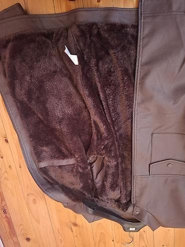 Şortlar: Kurtka, Dəri, Payız, 3XL — 5