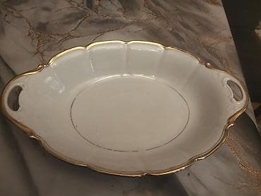 mis caydan: Çay dəsti, rəng - Ağ, Farfor, Polşa — 5