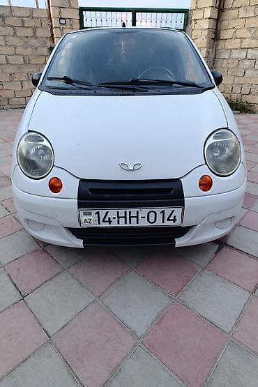 Daewoo Matiz, ağ rəng, 5 qapı, kompakt hetçbek. Texniki və dizayn — 3