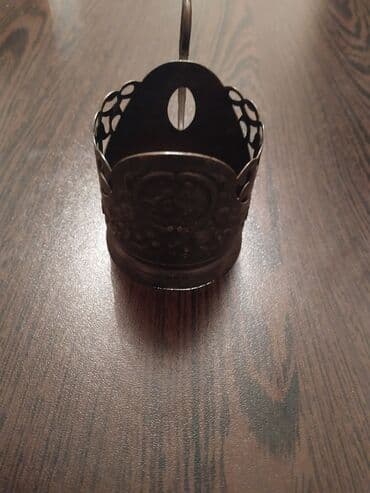 saxsi gul qablari: Gedimi stəkan altı.Cox gözəl üzerinde ishlemeler var — 3