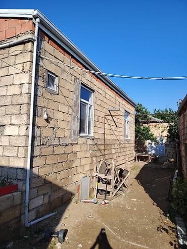 qara qarayev m: Satılır: həyətli ev - Tikinti materiali: daş və kərpic - Dam örtüyü — 2