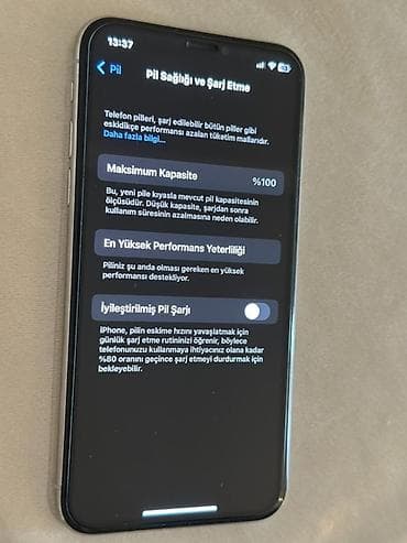 dubay iphone 11: IPhone X, Gümüşü, Face ID — 1