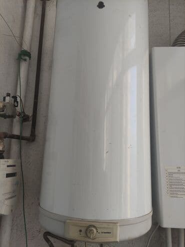 Zərərvericilərə qarşı mübarizə aparatları: Elektrik su qızdırıcısı (boiler) - Şaquli silindrik model, divara — 2