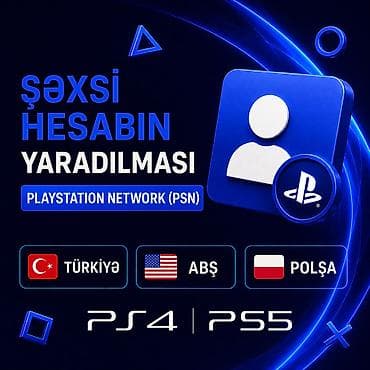 ps4 controller: 🎮👤 PlayStation Network (PSN) şəxsi hesabının yaradılması PS4 və PS5 — 1
